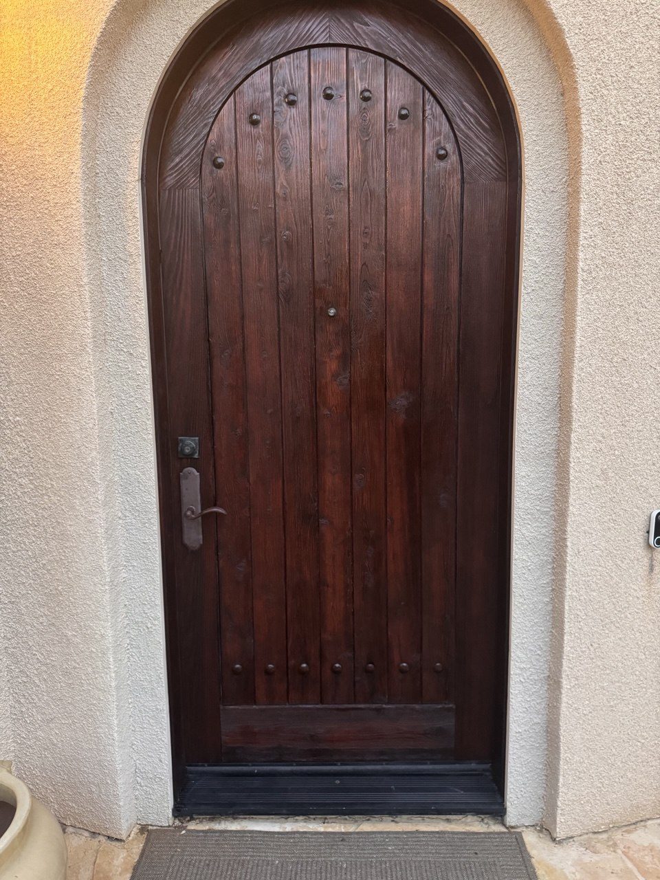Custom Front Door Refinish